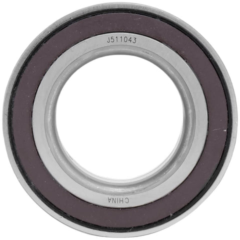 2 Pack Front Wheel Bearing Set For Mercedes Benz Vehicles 2014 To 2020, close-up of single bearing, metal and rubber seal visible