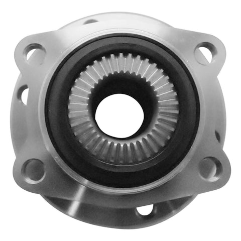 Front view of Mercedes-Benz Sprinter Front Wheel Bearing And Hub Assembly For 2500 And 3500XD, heavy-duty vacuum-vulcanized seal.