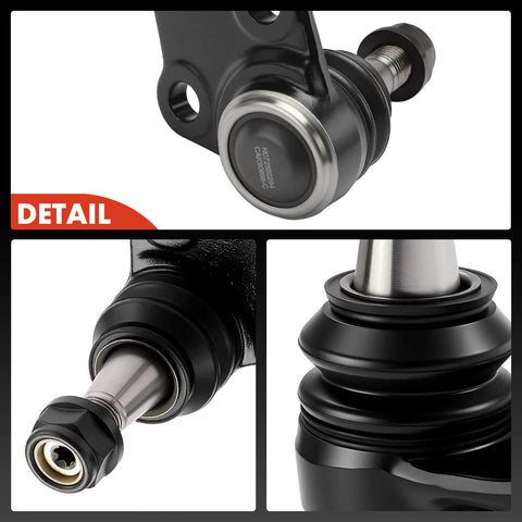 Close-up views of Two Front Lower Ball Joints For Mercedes W447 Metris 2016 2023 Front Suspension Replacement Kit