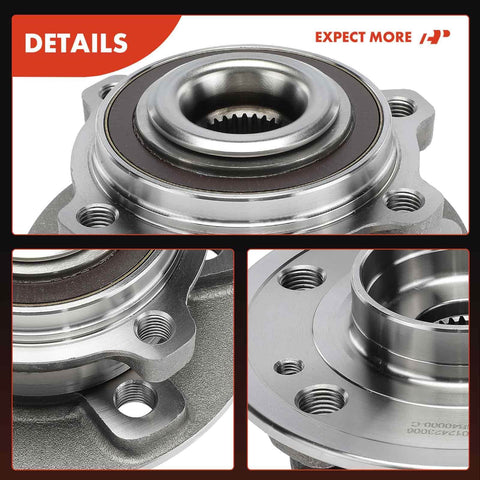 Two Front Or Rear Wheel Bearing And Hub Assembly Set For Mercedes Benz CLA 250 CLA 35 AMG CLA 45 AMG GLA 250 GLA 35 AMG GLA 45 AMG A 220