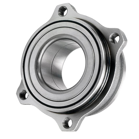 Close-up of a single front wheel bearing hub from the 4 Piece Wheel Bearing Hubs Kit For Mercedes-Benz CLS63 AMG E250 E350 E400 E550