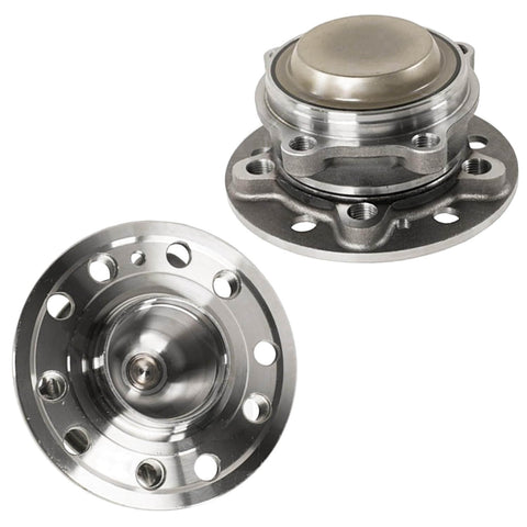 Front Wheel Bearing Hubs Kit For Mercedes-Benz C300 C350e CLS450 E300 E350 E450 RWD Includes Two Wheel Hubs Assembly And Two Outer Tie Rod Ends