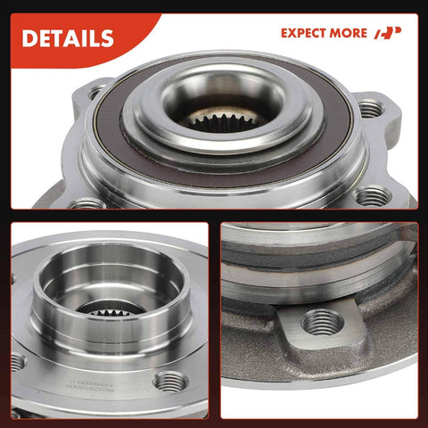 Mercedes-Benz Front Or Rear Wheel Bearing And Hub Assembly For CLA250 CLA35 AMG CLA45 AMG GLA250 GLA35 AMG GLA45 AMG A220 A35 AMG GLB250 GLB35 AMG 2019 2021 Fits Front Wheel Drive Models And Ready To Install
