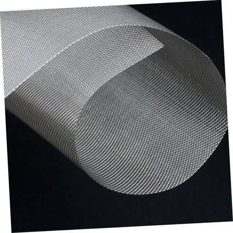 Close-up of rolled metal wire mesh from 10 Pcs Bumper Repair Mesh Screen Durable Metal Wire For Efficient Welding And Car Bumper Patch Repair For Cracks DIY Auto Body Patch Kit For Quick Strong Welds