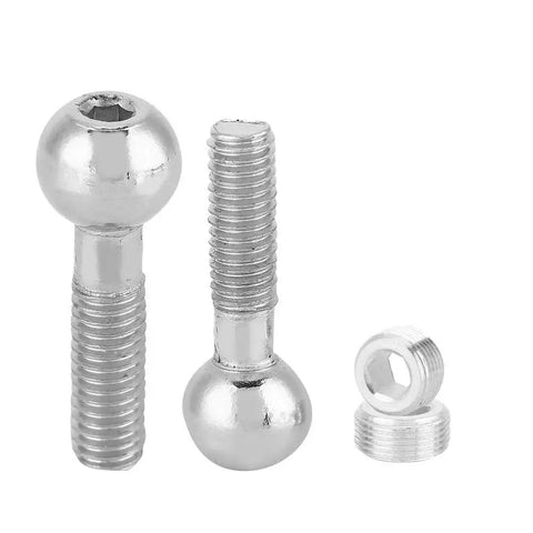Metal Ball Head Screws For 1/10 Scale RC Cars, Threaded Replacement Pack For 94122 94166 94155 94188 Models, close-up view