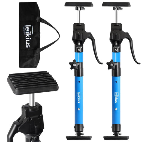 ✝️ 2PK High Quality Metal Cabinet Jacks for Installing Cabinets,200LB Load 3rd Hand Support System,Adjustable Support Pole