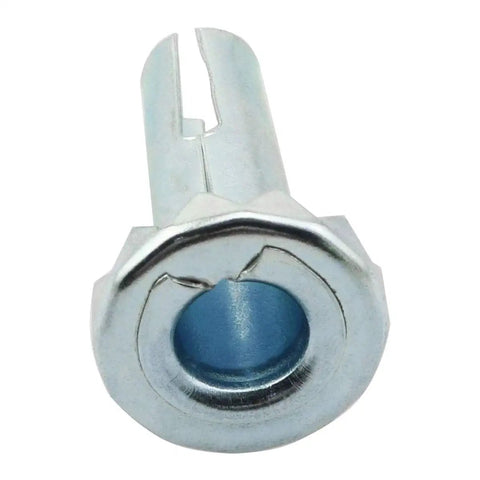 Eight Pcs Metal Caster Sockets With Three Eighths Inch Diameter And Length One And One Quarter Inches Stem Sleeve For Chair Legs