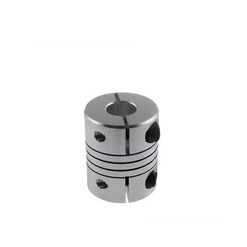 Close-up of coupling component in the ✝️ 2pcs hgr20-300mm linear rail + 1pcs rm1605-350mm ballscrew with bf12/bk12 kit for DIY CNC routers.