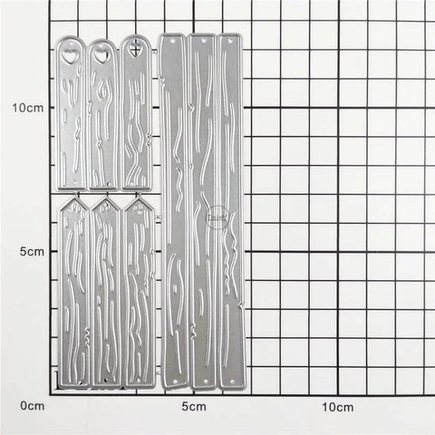 Top Shelf Long Fence Metal Cutting Dies Set For Card Making And Scrapbooking Includes Embossing Dies Die Cuts Stencils