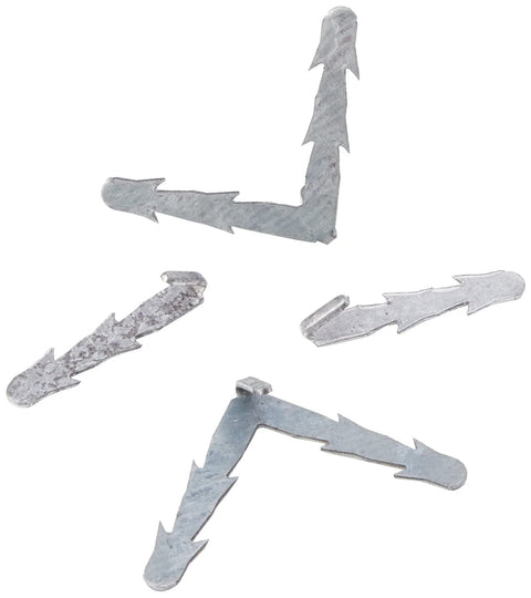 Paxanpax PCK661 universal oven door gasket kit components; silver metal strips with jagged tabs.