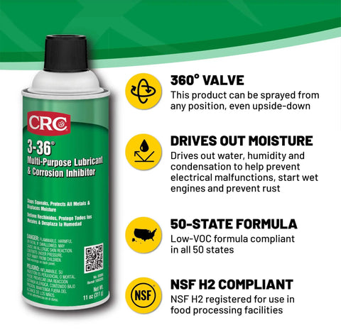 Multipurpose Lubricant And Corrosion Inhibitor Spray For Metal Equipment And Tools Petroleum Based Protectant 11 Ounce Weight
