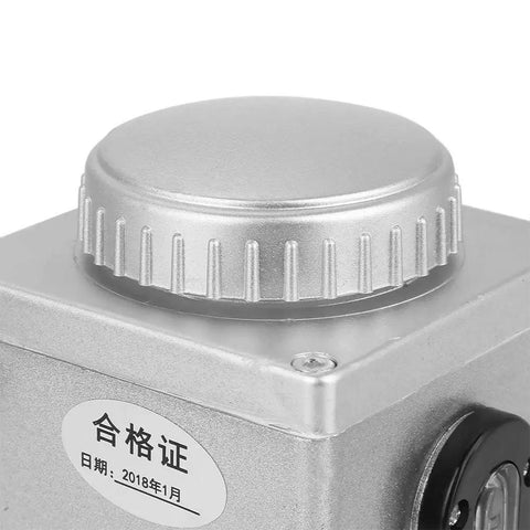 Top view of Heavy Duty Lubricating Oil Pump For Lathe And Milling Machines Double Port Manual Oil Oiler With Metal Body Leak Proof Seals