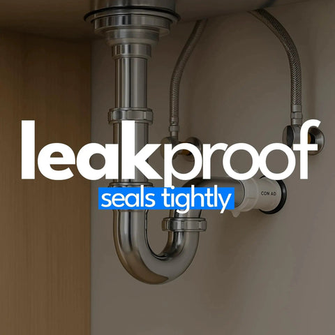Pipe Thread Sealant For Metal Pipes And Threaded Fittings With Anaerobic Cure Medium Viscosity seals tightly under sink pipes