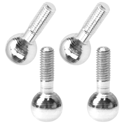 Set Of 4 Pivot Balls With Bushings For Traxxas 1/10 Scale RC Cars E Maxx E Revo T Maxx Summit Revo Replacement Part 4933