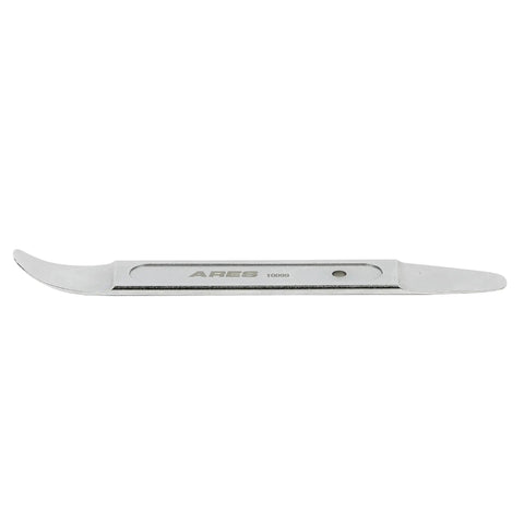 Compact Double End Metal Skin Wedge Prybar Tool By ARES, Ultra Thin 23 Gauge Ends, Durable Steel Construction With Flat Handle