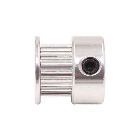Close-up of a metal gear component, likely part of the 1-Pack Utility Cart 5 mm Platform Size Aluminum Frame Lightweight