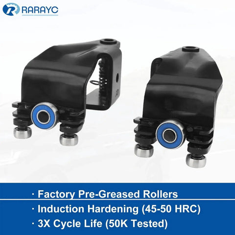 All Metal Sliding Door Rollers Replacement Set For Odyssey 2005 To 2010 Ex Ex L Touring Left And Right With Premium Metal Bearing And Full Metal Construction For Longevity In High Wear Doors 72561 SHJ A21 72521 SHJ A21, front view