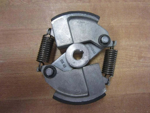 Top view of SH Welz 050-23607 05023607l Re-Wrap Clutch, showing 3/8 inch bore, metal springs, and keyway design.