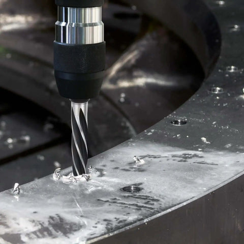 Five Piece M2 HSS Taper Chucking Reamer Set Pro Grade For Metalworking By Makerfire drilling metal surface