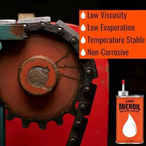 Low Viscosity Drip Oil For Precise Lubrication Of Clocks, Watches, Micrometers, And Small Parts Pro Grade Rust Prevention
