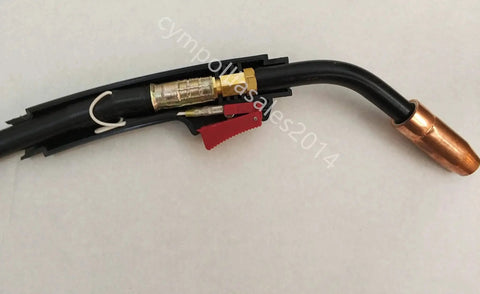 MIG Welding Gun And Torch 10 Foot 150 Amp Replacement For Lincoln Weld Pak Series with copper nozzle and cable