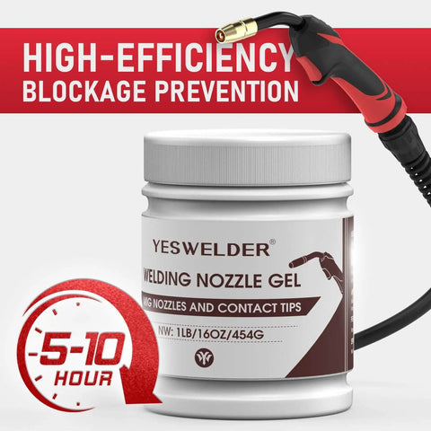 Welding Nozzle Gel For MIG Anti Spatter Dip Gel For MIG Torch And Contact Tips 16 Ounces container and torch