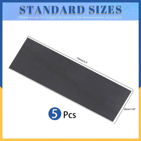 5Pcs 2x6 Inch Welding Coupons Kit For MIG TIG Arc Weld Training And Practice One Eighth Inch Thick Mild Steel Plates 11 Gauge