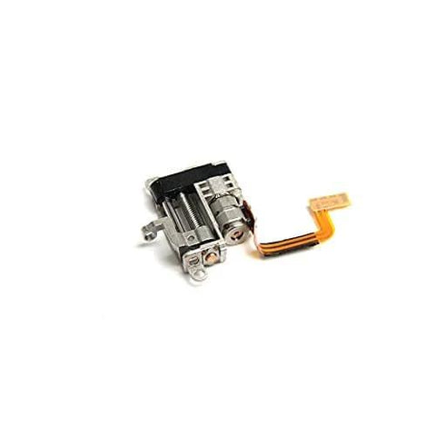 2-Pack Mini 5mm 2-Phase 4-Wire 3V 5V Planetary Gear Stepper Motor Linear Screw Slider close-up, showing components and wiring.