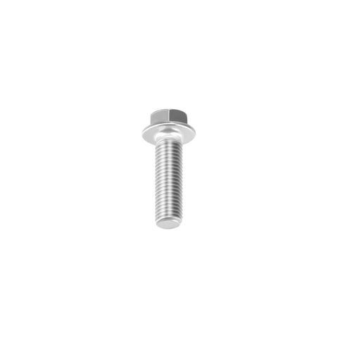 Mini Bike Wheel Hub Mounting Bolt Replacement M6 x 20mm for Coleman CT100U Motovox MBX10 shown in silver.