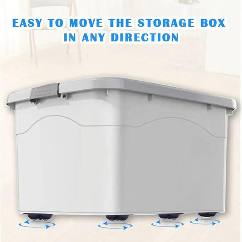 8 Pack Mini Caster Wheels For Small Kitchen Appliances Self Adhesive 360 Degree Swivel Rolling Casters under storage box.