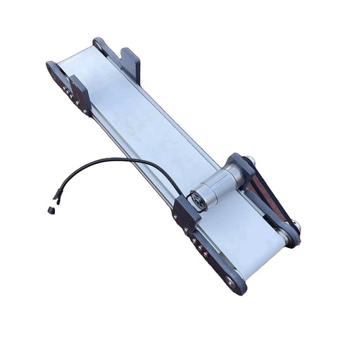 Mini Production Line Conveyor System 10x50cm DIY Electric Elevator Model Friction Experiment Device Unidirectional Speed Regulation