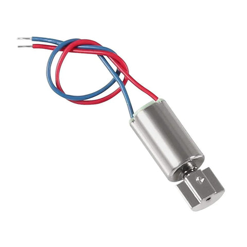 6pcs DC 1.5V 3V 12000RPM 6x10mm Miniature Micro Vibrating Vibration Coreless Motor Small Electric Motors 2 Wires close-up view