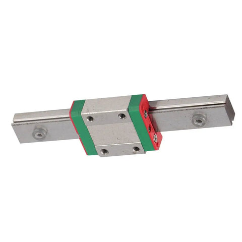 Tiny Yet Mighty Space Saving Miniature Linear Rail Guide with 12mm Width 4 Point Contact, precision motion rail with lubrication system.
