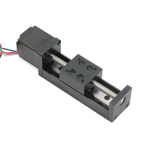 Mini Linear Rail Guide Small Sliders Lead Screw T6x1 with Nema 11 Stepper Motor for CNC Router Parts X Y Z Linear Stage Actuator 50mm
