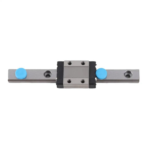 LML9B Miniature Linear Rail Guide With 9mm Width Slide Block Ball Retainer And Built In Lubrication System, front view