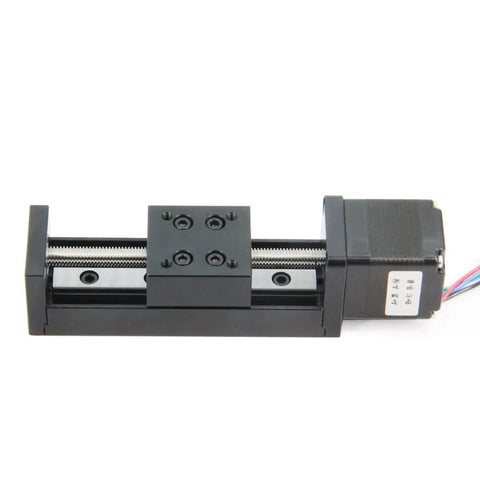 Mini Linear Rail Guide Small Sliders Lead Screw T6x1 with Nema 11 Stepper Motor, 50mm stroke, CNC Router Parts X Y Z Linear Stage Actuator