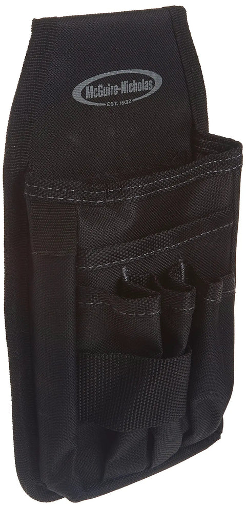 Compact Mini Organizer Pocket Attachment For Tool Belts With Durable 600D Polyester Construction Keeps Small Parts And Fasteners Handy On The Job Site Ideal For Electricians Plumbers And DIY Pros Lightweight Durable Tool Holder McGuire-Nicholas