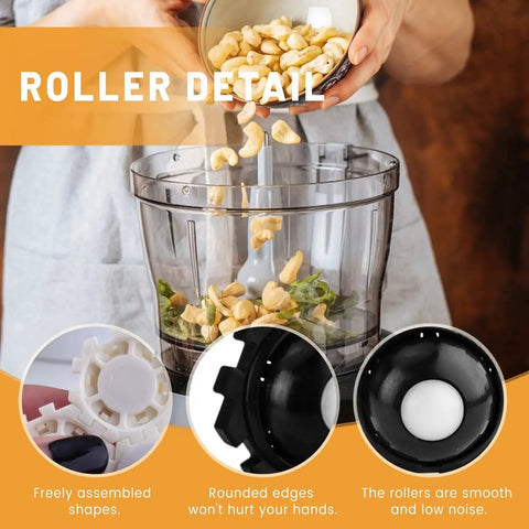 Splicable Mini Caster Wheels 24 Pieces With 360 Degree Swivel And Self Adhesive Stick On Sliders shown with kitchen application