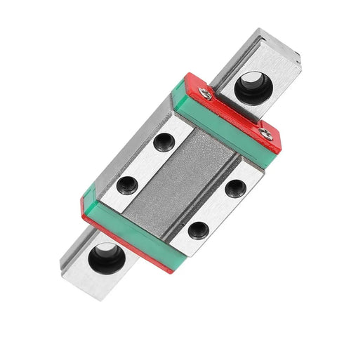 Miniature Linear Guide Rail 9mm Wide With Slide Block Ball Retainer And Lubrication System for precision machines