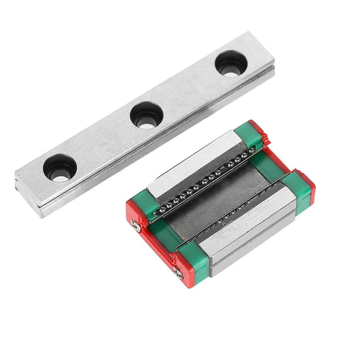 Miniature Linear Guide Rail 9mm Wide With Slide Block Ball Retainer And Lubrication System for industrial automation equipment