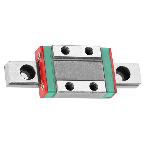 Miniature Linear Guide Rail 9mm Wide With Slide Block Ball Retainer And Lubrication System for automatic equipment shown in close-up