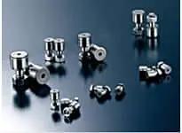 Collection of Single Miniature Metric Cam Follower CFS2V M2x0.4, Full-Complement High Carbon Steel, 4.5 mm Cylindrical Roller, Shielded Hex-Head Studs.