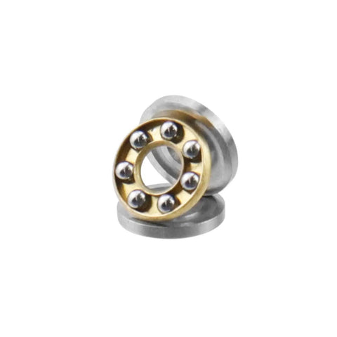 Miniature Thrust Ball Bearings 8mm Outer Diameter 3mm Bore 3 point 5 mm Thickness Chrome Steel F3 8 Pack of 10