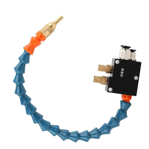 Mist Coolant Lubrication Spray System for CNC Lathe and Milling Machines High Efficiency Adjustable Mist Sprayer ABS Housing
