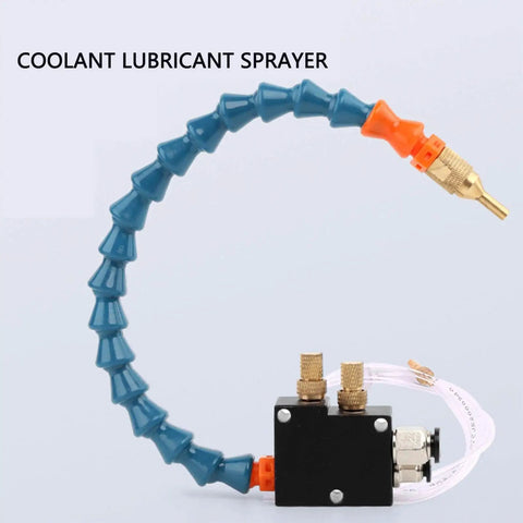 Mist Coolant Lubrication Spray System For Metal Cutting And Engraving Respicefinem ABS Pro Grade Cooling Sprayer For CNC Lathe