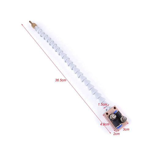 Mist Coolant Lubrication System Spray For CNC Lathe And Milling Machines, showing long adjustable coolant nozzle and base plate.