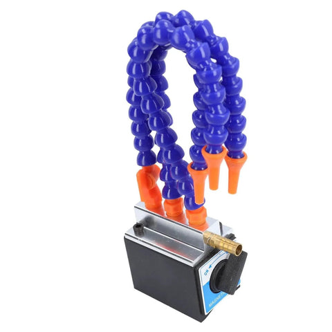 Mist Coolant Lubrication Spray System With Magnetic Base Holder Flexible Adjustment And High Temperature Resistance For Engraving Machines