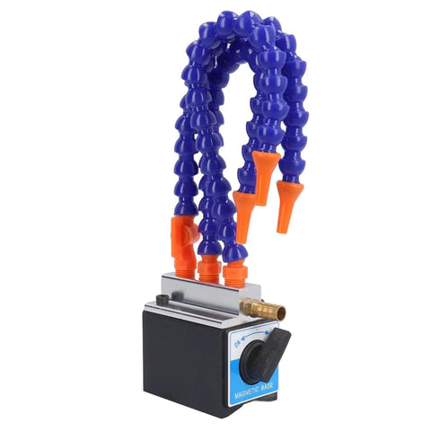 Mist Coolant Lubrication Spray System With Magnetic Base Holder Flexible Adjustment And High Temperature Resistance For Engraving Machines