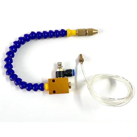 Cooling Sprayer Mist Coolant Lubrication Spray System For 8mm Air Pipe Lathe Milling Drill Engraving Machine Tool With Throttle