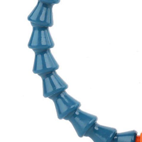 Blue ABS flexible nozzle detail of Mist Coolant Lubrication Spray System For Metal Cutting And Engraving Respicefinem ABS Pro Grade Cooling Sprayer